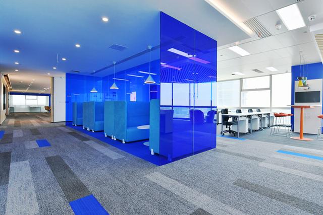科技公司辦公室裝修設計案例,這辦公環境也太好了